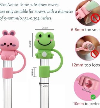 LDKEDKF 11Pcs Straw Cover for Stanley Cup