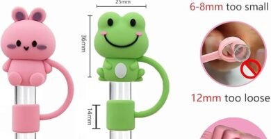 Opinión del LDKEDKF 11Pcs Straw Cover for Stanley Cup: La Solución Ideal para Beber 13 LDKEDKF 11Pcs Straw Cover for Stanley Cup