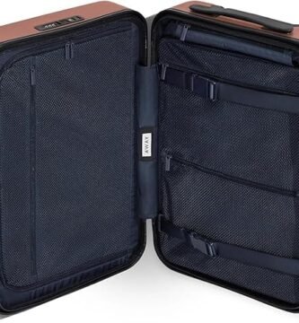 Away Carry-On Luggage: ¡Todo lo que Necesitas Saber! 3 Away Carry-On Luggage, Lightweight Hardside Suitcase with Spinner Wheels