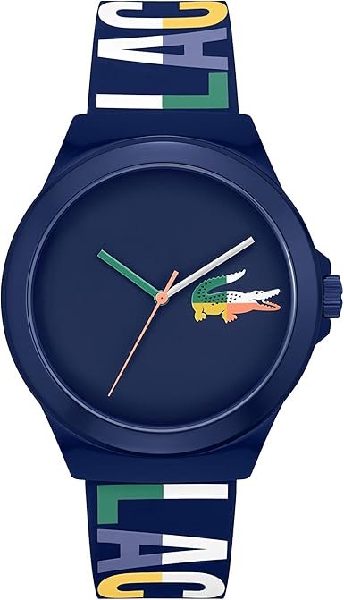 Lacoste Neocroc Men’s Quartz Watch: Fresco, Divertido y Colorido