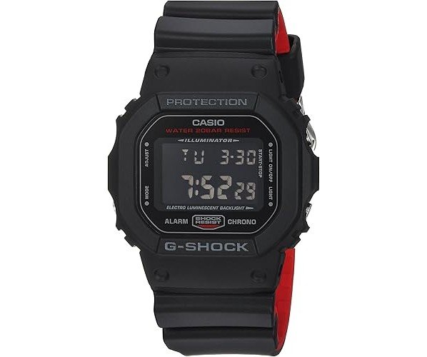 Casio DW-5600HR-1CR G Shock: Un Reloj de Cuarzo que Define Estilo y Funcionalidad