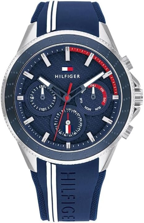 Tommy Hilfiger Men’s Multifunction Quartz Sport Watch: Estilo y Funcionalidad en tu Muñeca
