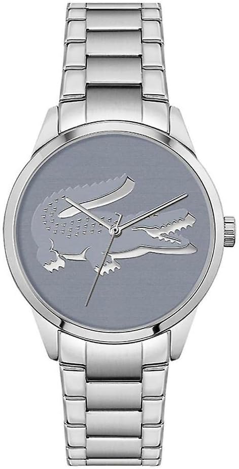 12 Lacoste Reloj Analogico de Cuarzo para Mujer con Correa en Acero Inoxidable Plateada 2001174 file