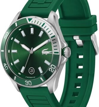 19 Lacoste Reloj Analogico de Cuarzo para Hombre Collecion Tiebreaker con Correa en Silicona o Acero Inoxidable file
