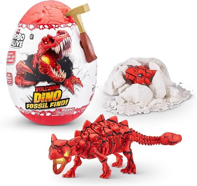 196 Robo Alive Volcano Dino Fossil Find file 1