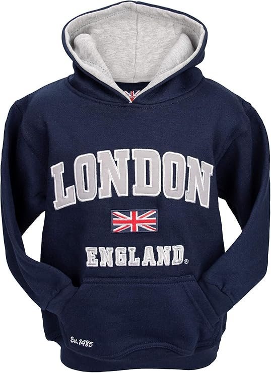 218 Sudadera con capucha para ninos de Londres file 1