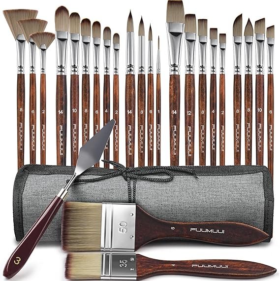 244 Pinceles Pintura Acrilica Profesionales file