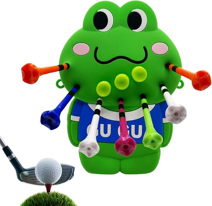 255 Generico Golf tee Bag Frog Ball Holder file