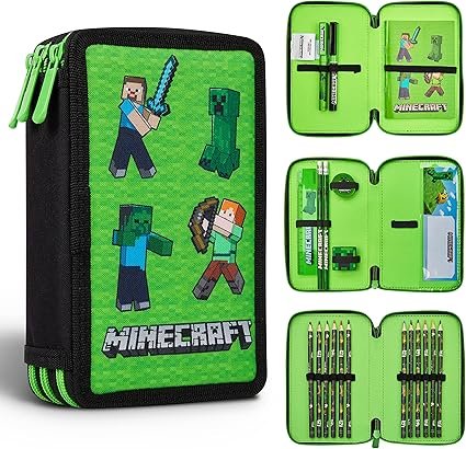 Minecraft Estuche de Lápices para Niños 1 295 Minecraft Estuche de Lapices para Ninos file