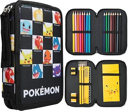 296 Pokemon Estuche Escolar para Ninos y Adolescentes file