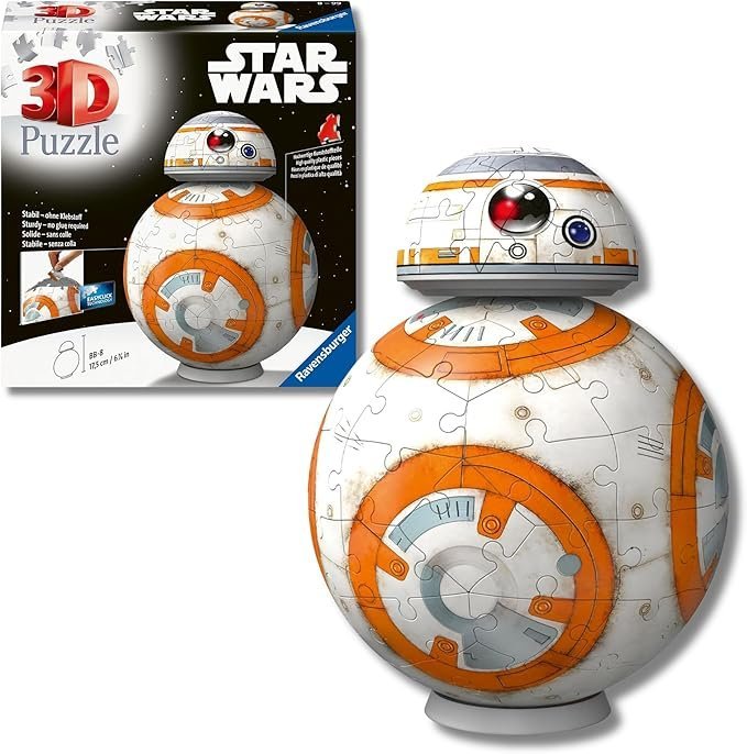 32 Puzzle 3D Ninos BB8 Star Wars file 1