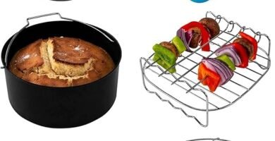 398 COSORI Accesorios para Freidora sin aceite tres punto cinc L file