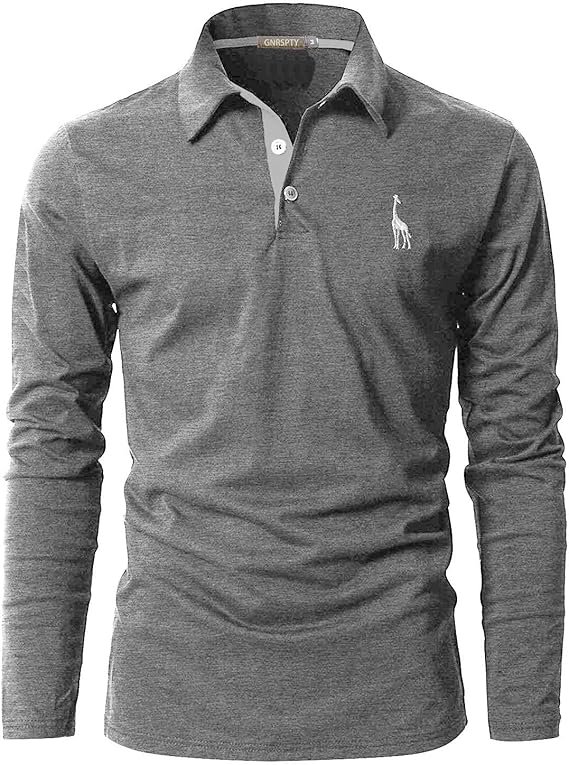 438 GNRSPTY Polo Manga Larga Hombre Algodon file