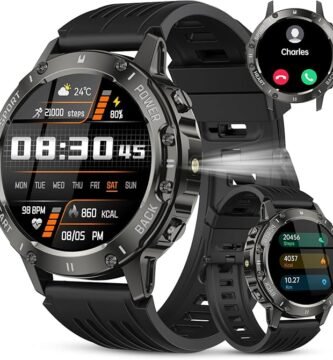 96 Reloj Inteligente Hombre Militar file