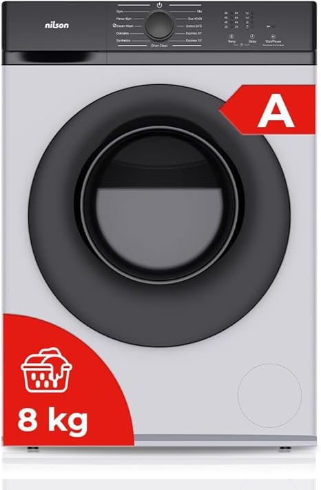 594 Nilson Lavadora 8Kg Carga Frontal Blanco NL8200AI file