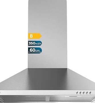 609 Campana Extractora Piramidal de 60cm Bolero Flux PM 603500 Inox B file