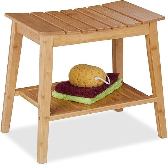 964 Relaxdays Banco Bano con Balda file