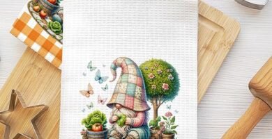 992 Toallas de cocina de gnomo file